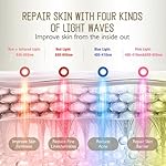 Pro-Grade FSA LED Light Therapy Facial Mask-Red & Blue Light Anti Aging for Face-HSA Salon Treatment for Acne, Wrinkles & Redness at Home - Image 5