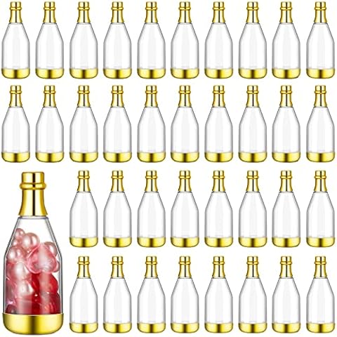 54 Pieces Champagne Bottle Containers for Party Favors Cover