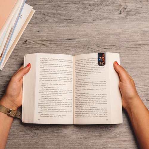 Image of Zesta Magnetic Bookmark Set of 7 | Aesthetic Book Mark for Reading | Cute Anime Bookmarks for Kids, Students | Book Accessories for Novels, Gifts for Readers (Death Note, Medium (9X2.5 Cms))