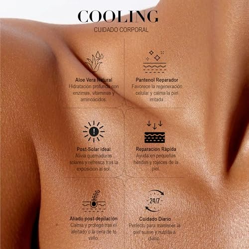 Locion Corporal Aloe Vera Con Pantenol Hidratante Nutritiva Calmante Regeneradora Reparadora Piel Sensible Seca Irritada Aftersun Cuidado Corporal Crema Ligera Protectora Suavizante Refrescante 250ml - imagen 3