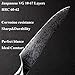 FANTECK 8 Inch Professional Damascus Chef Knife, High Carbon 67 Layers VG-10 Damascus Steel, Ultra Sharp Blade, Ergonomic Rosewood Handle
