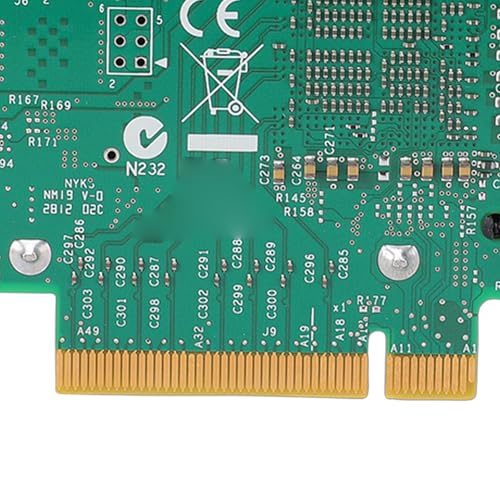 Tarjeta de red Yunseity PCIE 10Gb X540 T1 con puerto RJ45 único Ethernet 100MbE, tecnología Offload para VMware miniatura 6