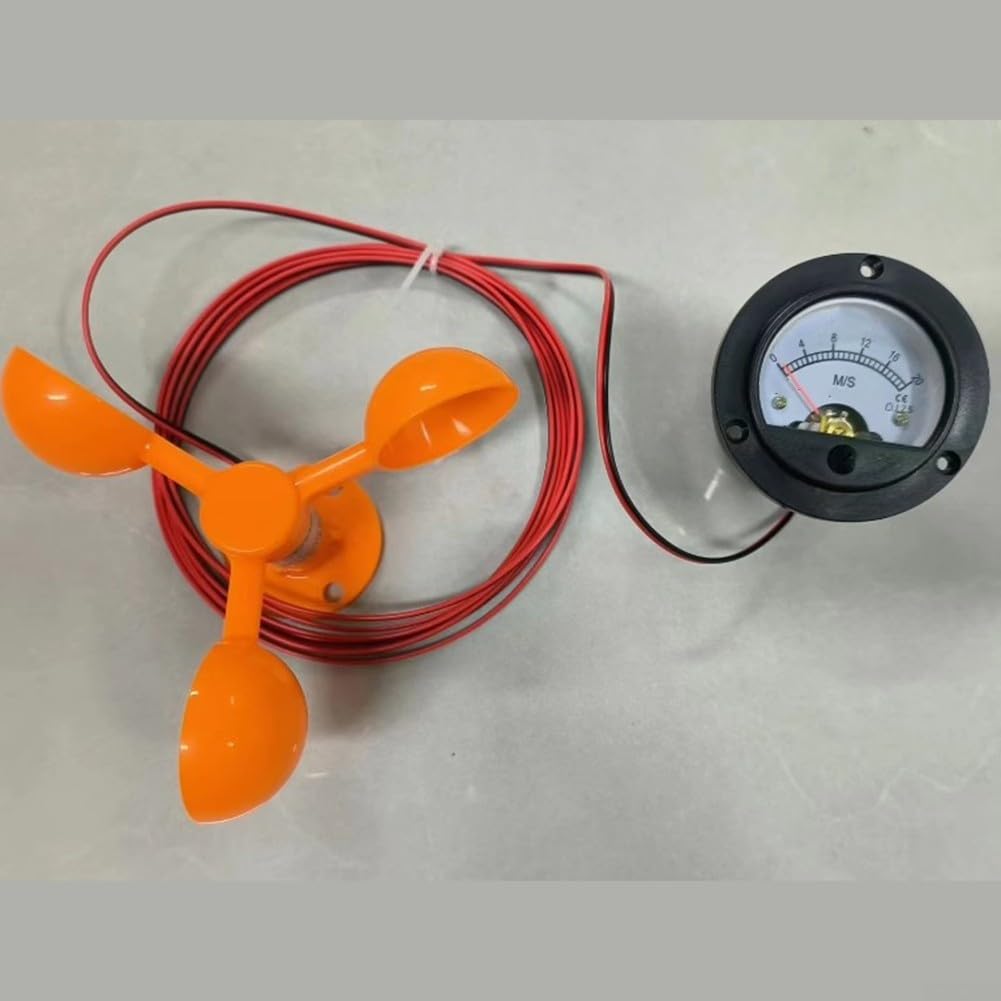 Impianto eolico verticale fai da te - Generatore eolico modello educativo per esperimenti fisici, plastica ABS, 150 x 150 x 160 mm (A PRO)