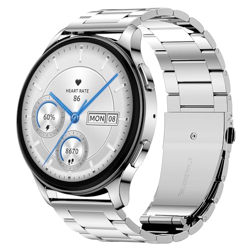 Amazfit Pop 3R Smart Watch, 1.43" AMOLED Display, Bluetooth Calling, SpO2, 12-Day Battery Life, AI Voice Assistance, 100 Sports Modes, 24H HR Monitor, Music Control (Metallic Sliver) (B0CN3B7MCX) Amazon Price History, Amazon Price Tracker