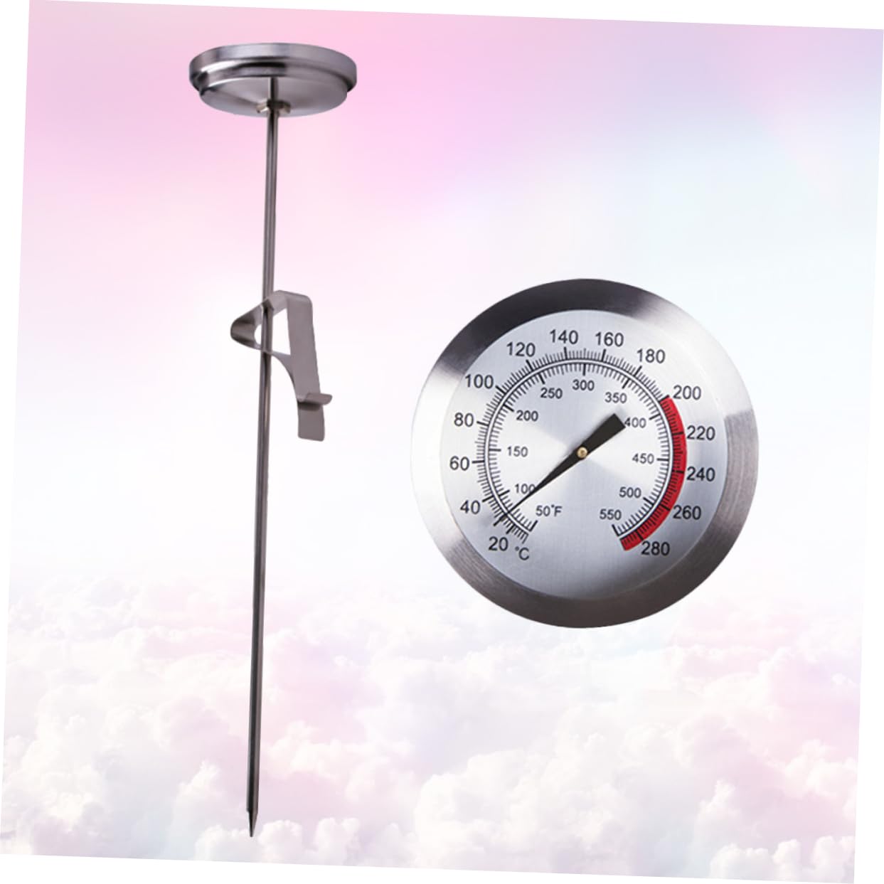 OFFSCH 1 PC Cooking Thermometer Instant Read Kitchen BBQ Meat Thermometer for Accurate Measurement for Home Cooking Poultry and Grilling