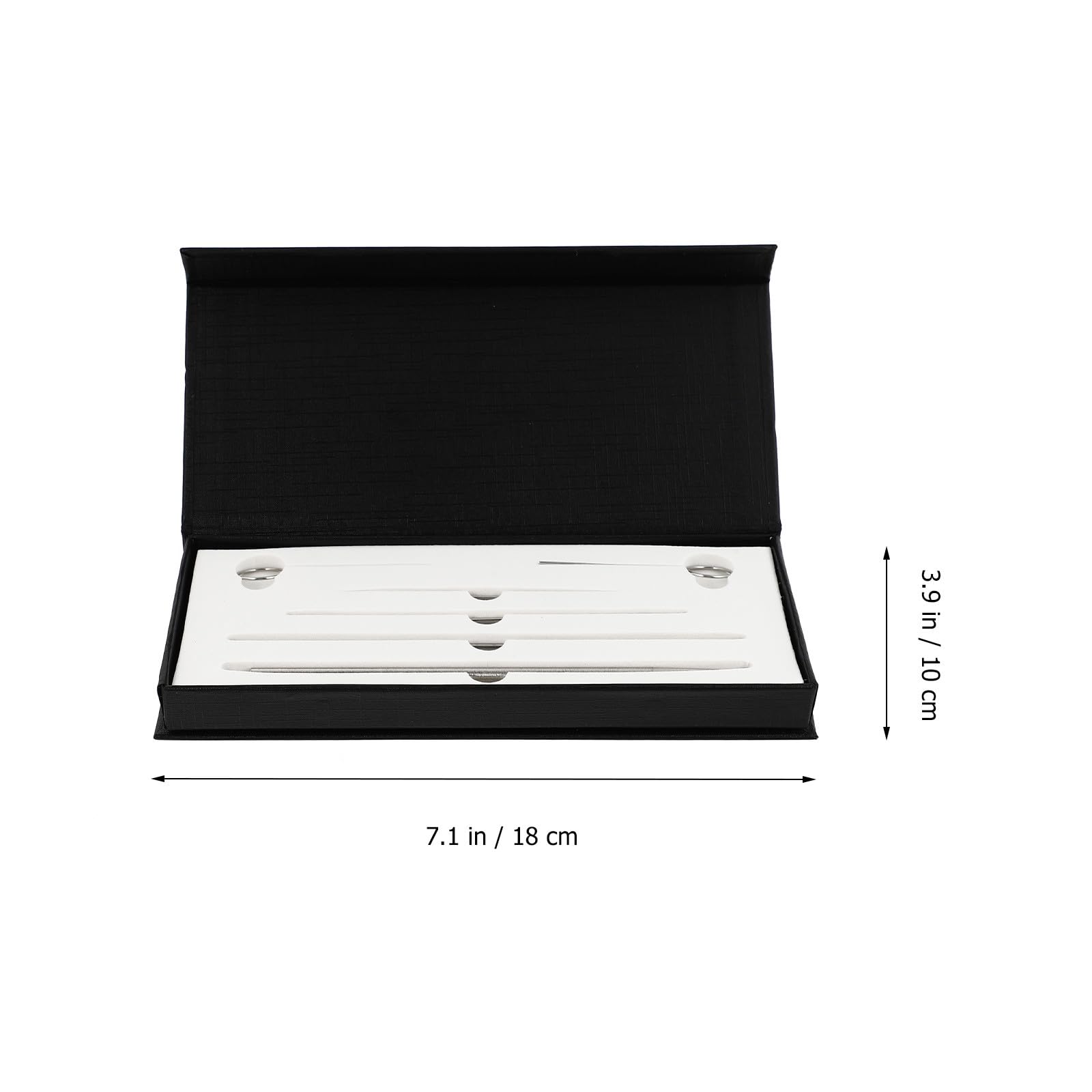 GALPADA Sonda Professionale per Determinare Sesso dei Serpenti in Acciaio Inox, Kit Portatile Ergonomico per Rettili, Strumento Durevole e Leggero per Sessaggio Rettili in Domestico