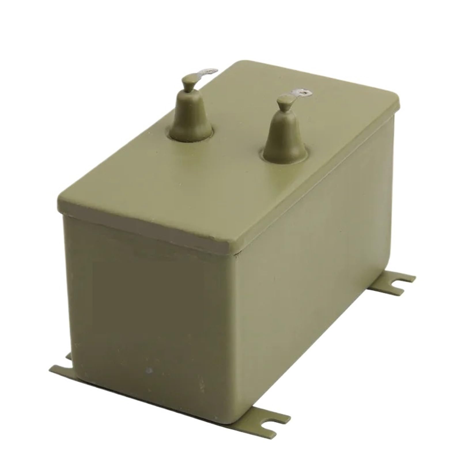 Condensatore in Carta Metallizzata in Olio CJ40-2 CJ41 0,47uF 1uF 2uF 4uF 6uF 630V 1000V 1600V 2000V 5% con terminali a saldare(CJ40-2 4uF 1000V)