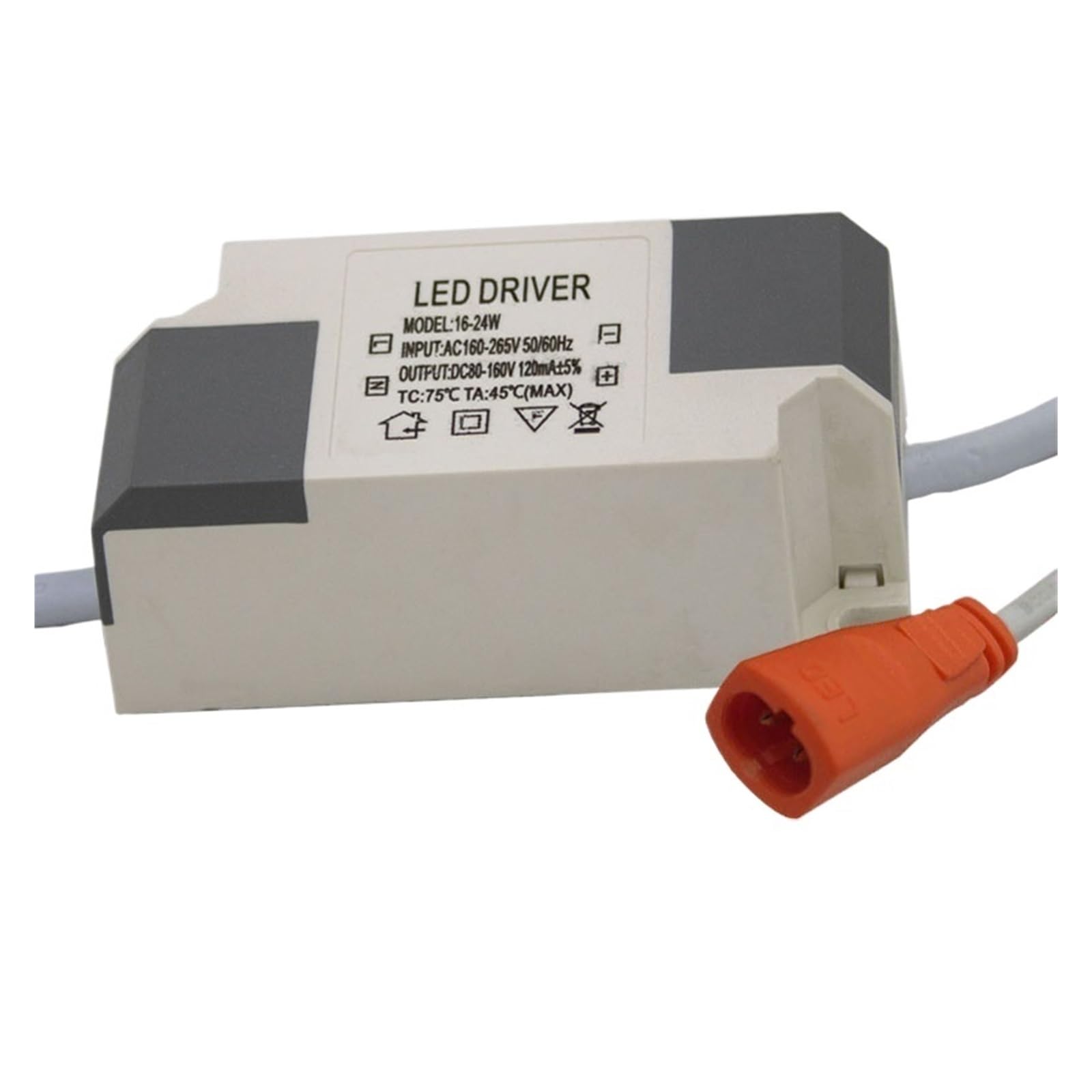 Driver LED de 16-24W y corriente constante para lámpara de techo