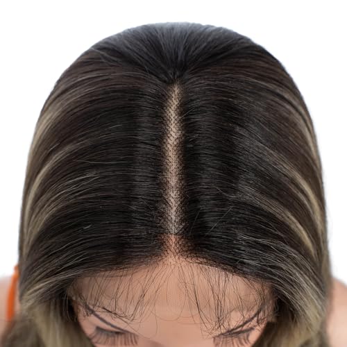 Perruque frontale HD sans colle prête pour vos soirées chic - 7