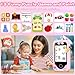 Kids Phone Toy Gift for Girls 3 4 5 6 7 8 Years Old, Toddler Smart Phone Learning Toys - Pretend Play Phones with Educational Games, MP3 Music Player, Birthday Gifts for Boys Age 3-8 (Pink)