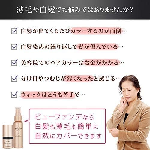 Amazon 女性用増毛パウダー ヘアプラス ビューファンデ パウダー ダークブラウン こげ茶 単品１個 薄毛隠し 白髪隠し ライツフォル Reizvoll 増毛 ボリュームアップスプレー 通販