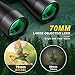 20x70 Binoculars for Adults High Powered - WOZEL HD Bird Binoculars with Clear Low Light Vision - Powerful Binocular for Bird Watching Hunting Travel Outdoor Hiking - Christmas Birthday Gifts for Men