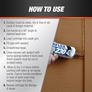 DAP Dynaflex 230 Premium Elastomeric Sealant, Brown, 10.1 Oz (7079818418)