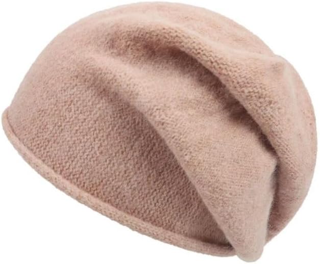Warm Woolen Knitted Cap for Women Versatile Outdoor