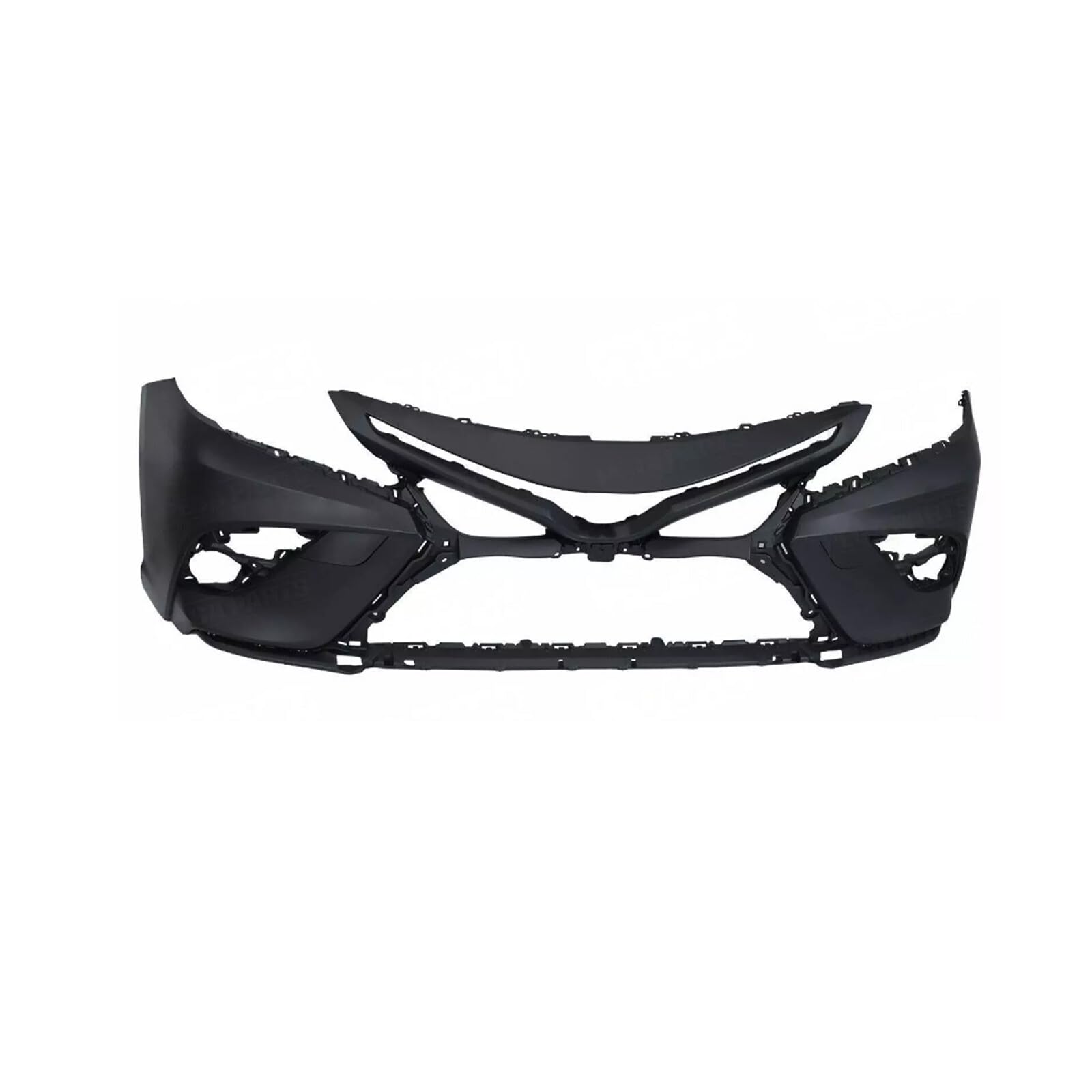 Para Toyota Camry Niebla Luz Cubierta Brillante Negro Parachoques