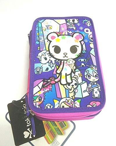 Tokidoki C/Frixion, Astuccio Corredo 3Zip (Purple)...