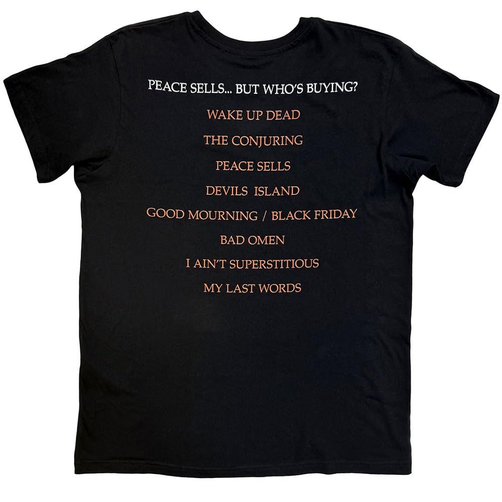 Megadeth Peace Sells Album T-Shirt - Black - Medium