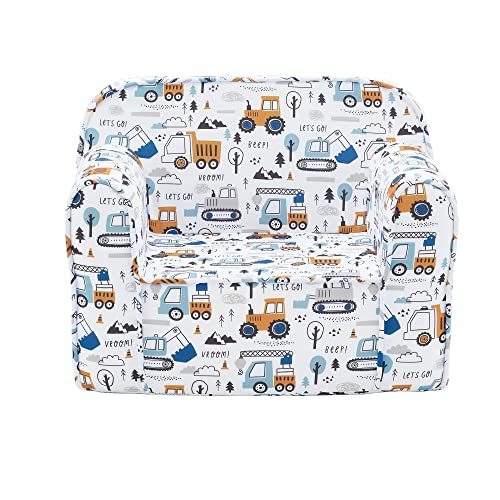 Ulax furniture Kids Armchair Toddler Couch Baby Sofa Chair for Boys and Girls - Thumbnail 7