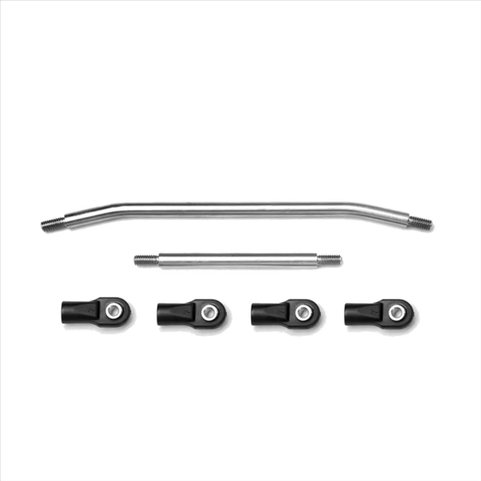 Rc Special Connecting Rod for TRX4 1/10 Metal Steering Rod Ball for Silver RC Car Tracked Vehicles Trucks Off-Road Parts and Accessories Upgrades Replacement and Use