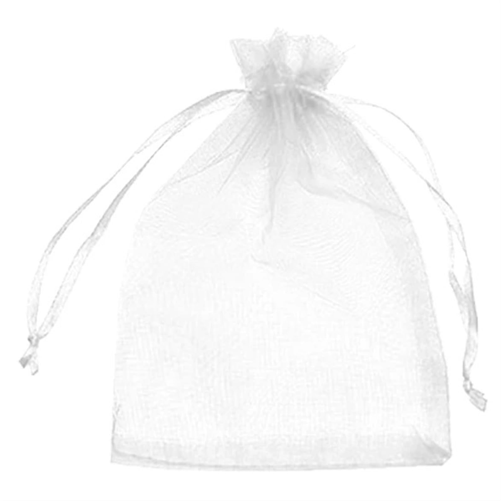 Garden Fruit Cover Mesh 10-100pcs Plant Protection Bags Fruit Grow Netting Mesh For Vegetable Strawberry Grapes Garden Tools(White,10x15cm (10 Pcs))