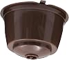 perfk Nescafe Dolce Gusto Capsules Reusable Coffee Reusable Capsules - Brown
