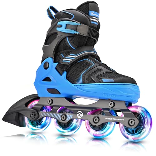 Kuxuan Skates Patines en línea ajustables para niños...