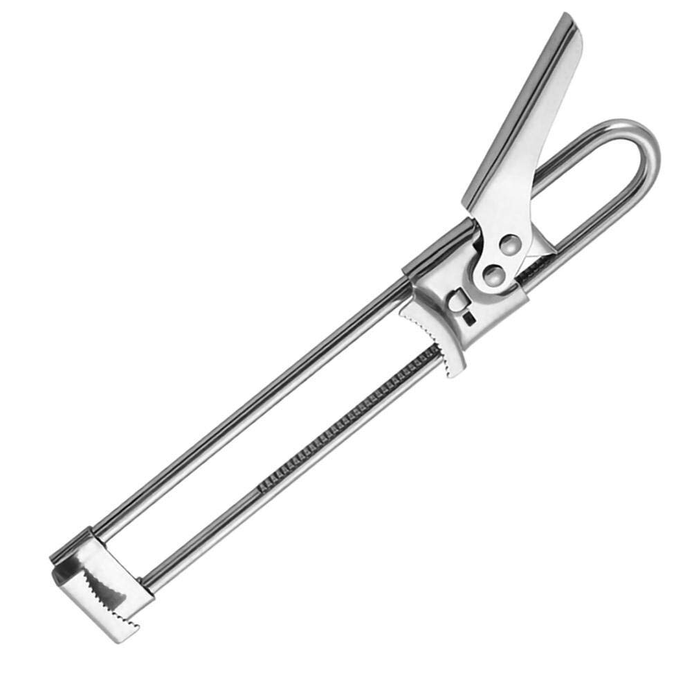 Sacacorchos Profesional Portátil Ajustable Manual Abridor de Tapa de Tarro de Acero Pinza Abridor de latas Suministros de Cocina Accesorios
