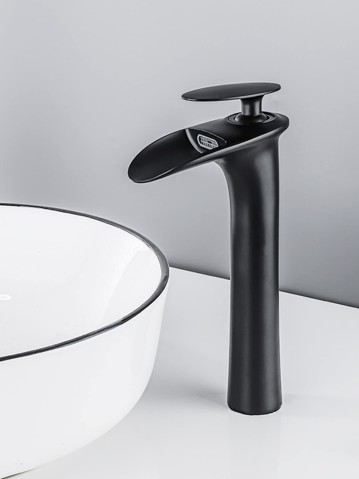 Bathroom All-Copper Hot and Cold Basin Faucet