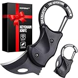 OOPERAY Graduation Him Gifts for Son, EDC Box Cutter-GRADUATED THE ADVENTURE BEGINS, 2026 College Masters Degree Graduation Gifts for Son Him, EDC Gadget Graduated Gift for Camping Hiking Fishing
