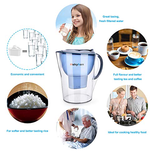 Hskyhan 8541998037 Alkaline Water Filter Pitcher thumb #4