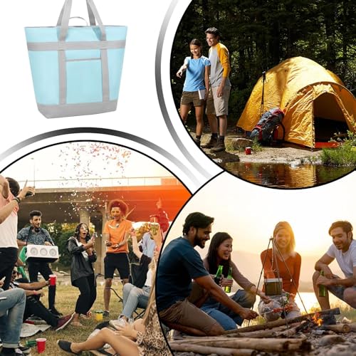 Boîte à déjeuner pliable isotherme réutilisable pour repas nomades - 4