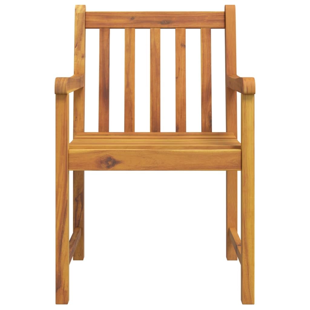 Krzesła ogrodowe Zestaw 6 56 x 55,5 x 90 lite drewno akacjowe, plastikowy fotel ogrodowy, krzesło zewnętrzne tarasowe, plastikowy ogród salon