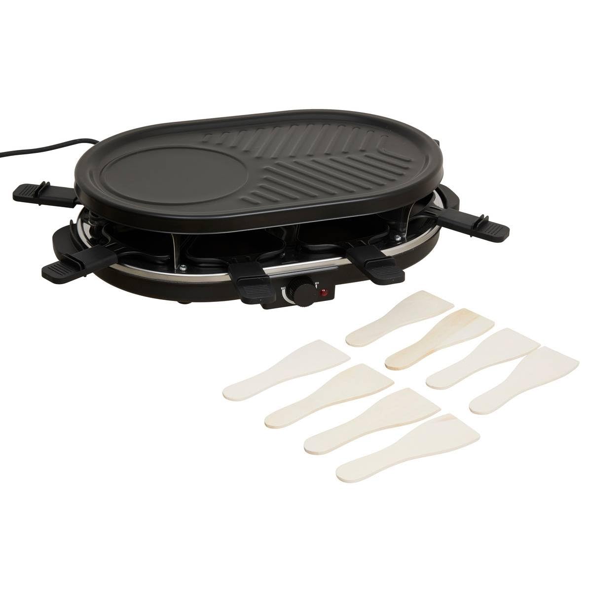 5Five - Aparato de raspador familiar, placa antiadherente, facilidad de cocina