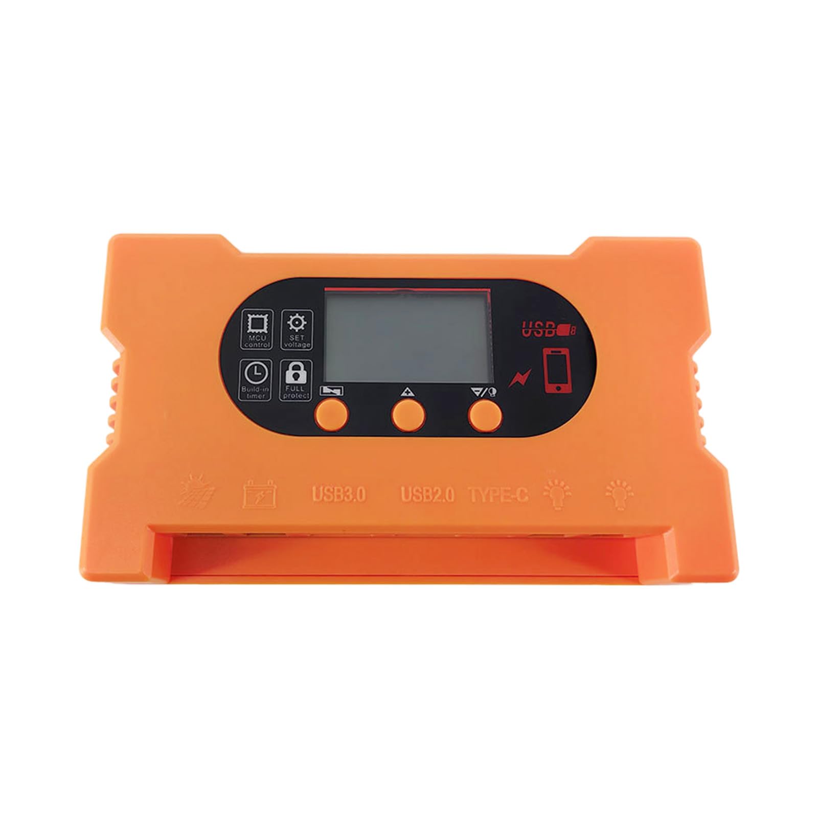 Elnwnnkc 20A Intelligent Solar Charging Controller With Lcd Display Auto Panel Regulator Ensuring Efficient Operate Controller