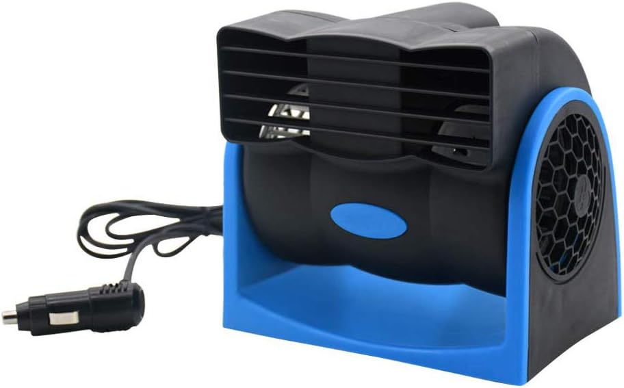 Car Cooling Air Fan 12V Auto Vehicle Van Auto Speed