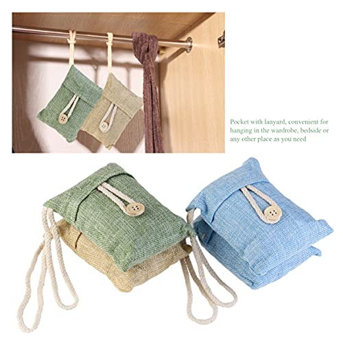 TOYANDONA 4Pcs Natuurlijk Activated Houtskool Luchtzuiverende Tassen Veilig Carbon Pocket Natuurlijke Thuis Deodorizer… - Image 5