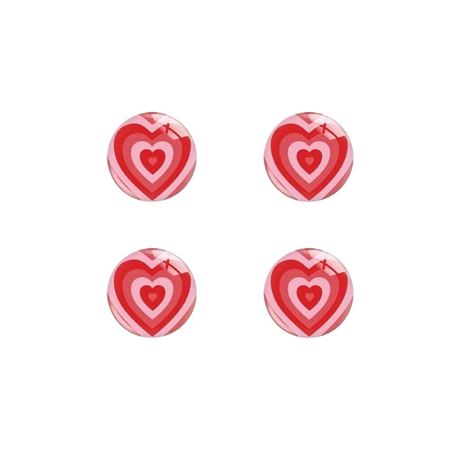Glass Magnets 12pcs Glass Strong Magnetic Refrigerator Magnet, Fridge Magnets For Kitchen Decoration, Home(Color-08)