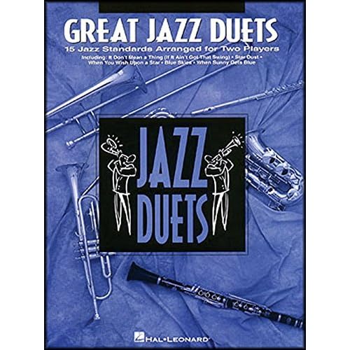 Great Jazz Duets for Alto Saxophone | 15 Jazz Standards for Two Sax Players | Saxophone Duet Sheet Music Book | Classic Jazz Songbook for Sax Students and Intermediate Musicians | Jazz Duet Collection Paperback – June 1, 1997