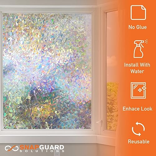 Película de privacidad para ventana Snapguard Solutions 3x13 ft miniatura 3