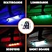 Board Blazers Wild White LED Underglow Skateboard Lights for Skateboarders, Skateboard Accessories for Kids, Kid Stocking Stuffers, Scooters Lights for Night Riding