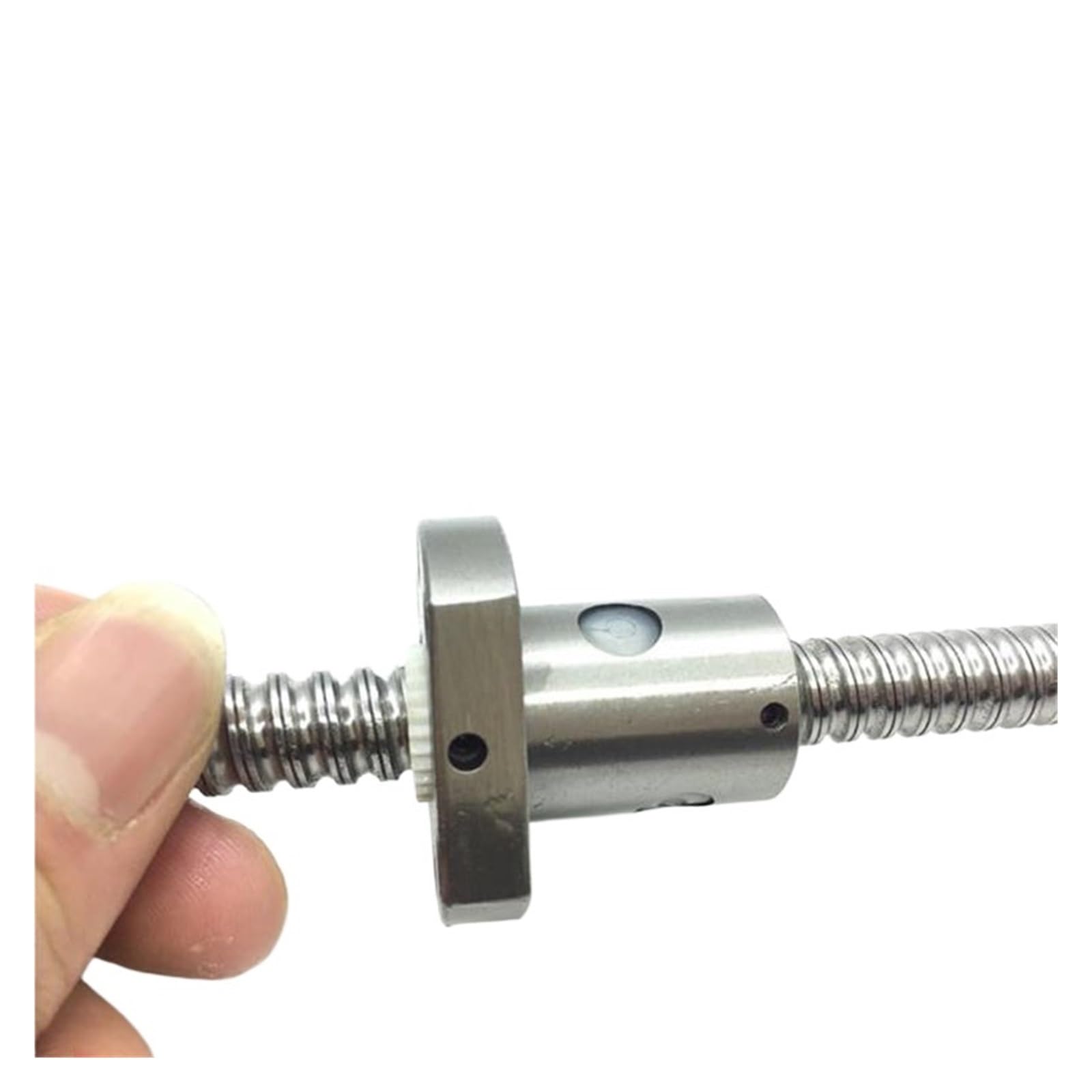 Husillo de Bolas CNC de Movimiento Lineal SFU1204 150 200 250 300 350 400 450 500 Tornillo de Bola de Rodillo en frío de 550 mm con Tuerca de Bola Simple 1204 (Size : 500mm)