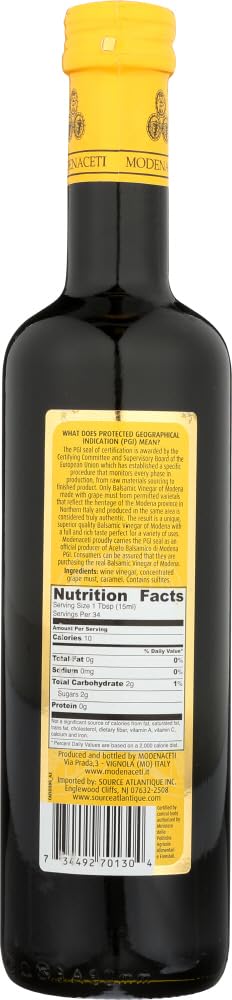 Modenaceti Classic Balsamic Vinegar of Modena, 16.9 oz (3 Pack)