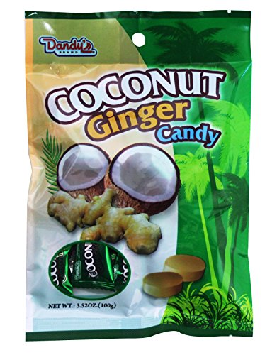 Dandy's Coconut Ginger Hard Candy, Set of 4(3.52 oz) - image 2