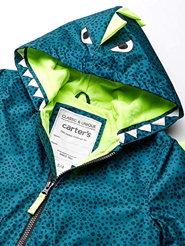 Carter's Boys' Critter Rainslicker Lightweight Rain Jacket Raincoat2