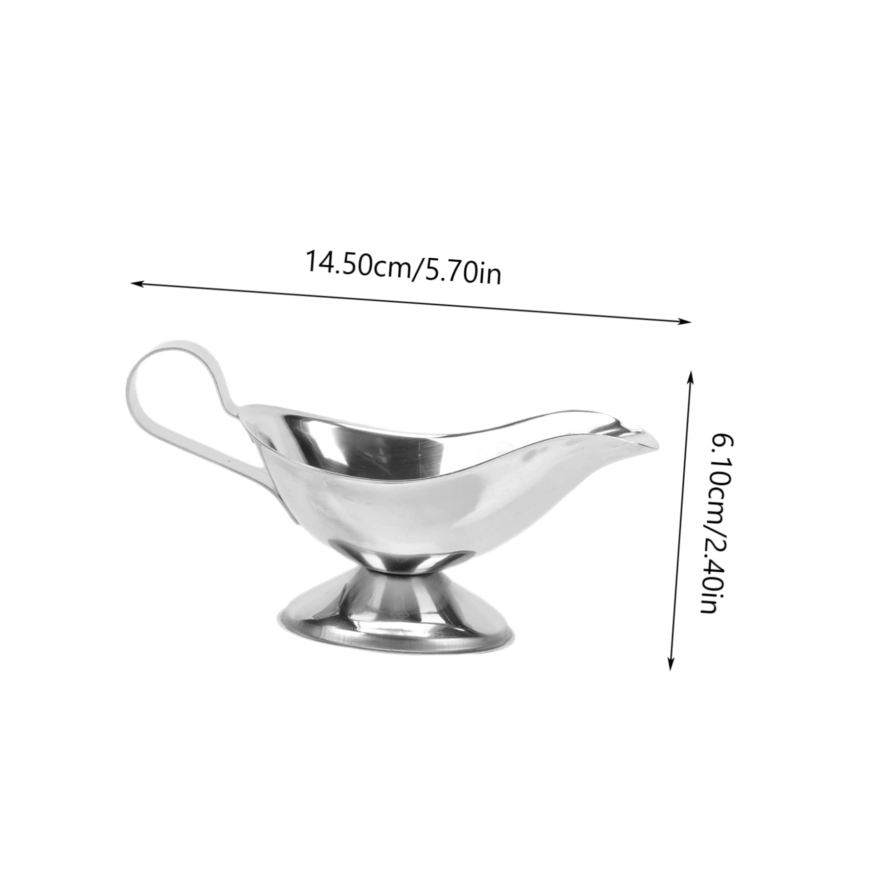 DEARMAMY Pcs Sauce Cup Easy to Clean and Stain Multi-purpose Seasoning Dipping Cup Stainless Steel Compact and Space-saving