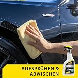 Meguiar's Ultimate Wash & Wax Anywhere - Trockenwäsche & Wachsspray - Autoreinigung - Autowaschen ohne Wasser - Glatte Schutzschicht - Kratzfreie Formel für mehr Glanz, 768ml, G3626EU