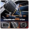 Auckly Qi 15W Car Phone Holder Wireless Charger, [270 ° Automatic Clamping], Wireless Car Charger Mount, Air Vent, for iPhone 11 12 13 14 15 16 Series & Samsung, Electromagnetic Induction, Black #5