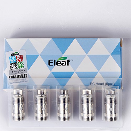 Eleaf/iSmoka 5er Pack iJust 2 EC Verdampferköpfe, Zubehör/Widerstand:0.3 Ohm, 90 g – Bild 3