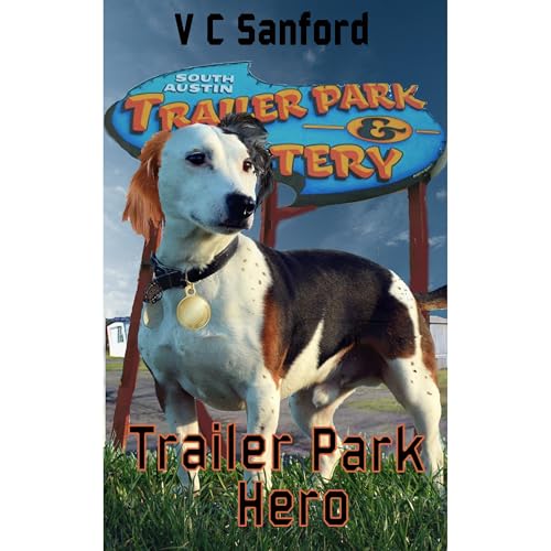 Trailer Park Hero Audiolibro Por V C Sanford, V.C. Sanford arte de portada