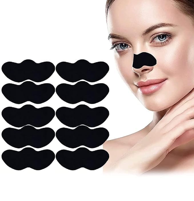 ESZAZX Blackhead & Whitehead Remover Nose Strips – Pack of 10 | Deep Cleansing Charcoal Pore Strips for Instant Blackhead Removal | Nose Pore Cleaner for Men & Women-image-41